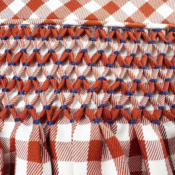 Edgehill Collection Gingham Smocked Dress Size 3T - Picture 2 of 6